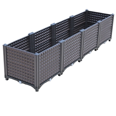 40*40*37cm Plastik Kare Ekici Kutuları Plastik Sebze Yetiştiricilerinin Hafif