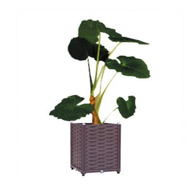 40*40*37cm Plastik Kare Ekici Kutuları Plastik Sebze Yetiştiricilerinin Hafif