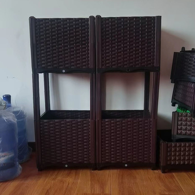 PVC Plastik Sebze Bahçesi Açık Çiçek Kutusu Meydanı
